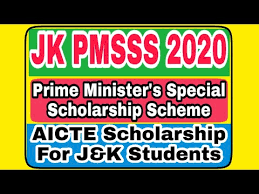 Operator will fill up respective form online and you will get the receipt for the same. Jk Scholarship Pmsss Aicte Jk Scholarship Apply Eligibility Services