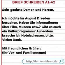 Weshalb schreibe ich den brief? Pin Auf Deutsch Lernen