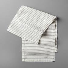 Add A Touch Of Simple And Functional Style To Your Table With This Blue Stripe Table Runner From Hearth Hand With Magnolia Table Runners Striped Table Runner