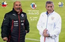 Assista uruguai x chile ao vivo pelo copa américa a partir das 18h00 (de brasília) com só aqui no futebol play hd você não vai perder nenhum lance da partida entre uruguai e chile grátis sem. Chile X Uruguai 10 Curiosidades Do Duelo Que Abre Hoje As Quartas De Final Da Copa America Blog Drible De Corpo