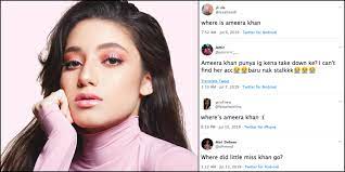 Unfortunately, things turned sour after she … Neelofa S Sister Ameera Khan Deactivates Instagram Account Hype Malaysia