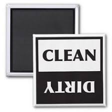 There are two files to print, a clean side and a dirty side. Dishwasher Magnets Clean And Dirty