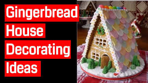Learn how to make icicles, trees, a thatched roof & more. Gingerbread House Decorating Ideas Youtube