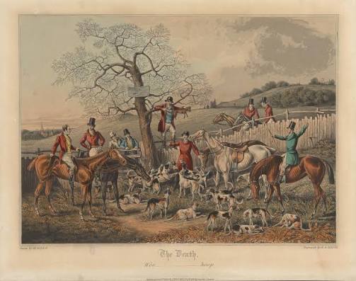 File:Richard Gilson Reeve - Fox Hunting, The Death - B1985.36.78 - Yale Center for British Art.jpg - Wikimedia Commons