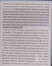 Bitcoin will empower a society where all economic power is outside and beyond the control of the state; Lol Someone Told Jeremy Rifkin That They Created Bitcoin Book Zero Marginal Cost Society Quite Interesting Book Bitcoin