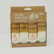 I absolutely love these little cat feet! Cat Paw Chair Socks Tabby Cat Mary Bear