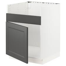 I've used them in three of my own houses and specified them for several clients over the years. Sektion Base Cabinet For Havsen Sink White Axstad Dark Gray 24x24x30 Ikea