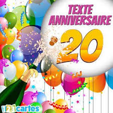 Texte Anniversaire Pour Souhaiter Joyeux Anniversaire 20 Ans Saviez Vous Qu Au Joyeux Anniversaire 20 Ans Joyeux Anniversaire 60 Ans Carte Anniversaire 20 Ans