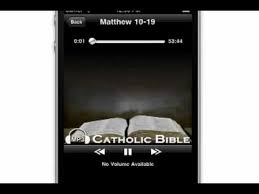 The verbum app surrounds the bible with the tradition. Introducing The Mp3 Catholic Bible App For Iphone And Android Youtube