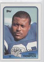 Donnell Thompson All Football Cards