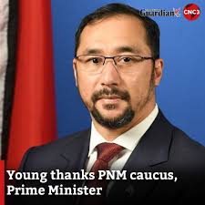 Following the PNM caucus' decision to throw its support behind Stuart Young  to lead the party, the Minister in the Office of the Prime Minister and  Minister of Energy and Energy Industries