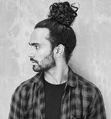 Guy With Perfect Man Bun Man Bun Styles Man Bun Long Hair Styles Men