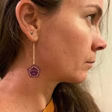 Chocolate Frog Dangle Earrings