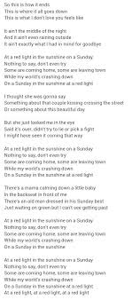 David Nail Red Light David Nail Red Lights Lyrics Soundtrack To My Life