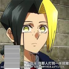 Anime Mashle Magic and Muscles Cosplay Costume Mash Lance Lemon Dot Finn  Easton Magic Academy Uniforms Blue Robe Cloak Cape Wig