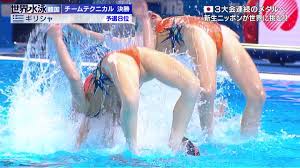 ImageGIF] women's artistic swimming player of world swimming, buttocks and  omata is quite severe - Porn Image
