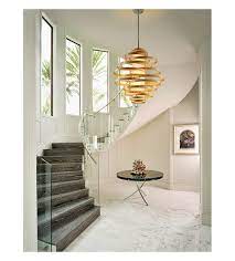 Applying pendant lights at home is a wonderful choice to create the warm feeling and mood, particularly once you come back from work to relieve stress and relax. Corbett Lighting Vertigo 4 Light Unique Statement Geometric Chandelier Wayfair