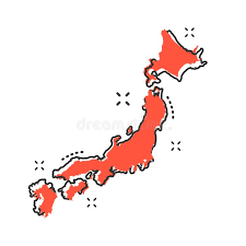 Choose any clipart that best suits your projects, presentations or other design work. Cartoon Japan Map Icon In Comic Style Japan Illustration Pictogram Country Geography Sign Splash Business Concept Stock Vector Illustration Of Nation Country 120766085