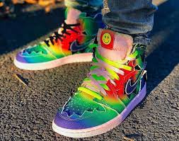 Nike has tapped j balvin for a vibrant take on its air jordan 1 retro high og. J Balvin Air Jordan 1 Retro High Women Shoes Sneakers Jordans Men Casual Outfit Fashion Style Air Jordan Jordan 1 Jbalvin