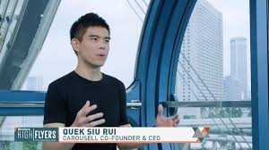 Hệ thống đang tự động kết nối lại. High Flyers Quek Siu Rui Carousell Co Founder Ceo Bloomberg