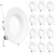 Jul 11, 2021 · baffle recessed retrofit lightning by sunco lighting this one is a great product if you want focused light that you can make dim or bright. Sunco Lighting 12 Pack 5 6 Inch Led Recessed Downlight Baffle Trim Dimmable 13w 75w 5000k Dayli Drop Ceiling Lighting Diy Recessed Lighting Dropped Ceiling