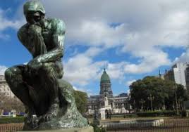 Retiran La Escultura De Rodin El Pensador Buenos Aires Sos