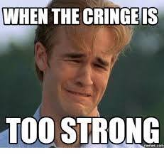 The word cringy (also alternatively spelled cringey) describes a feeling that one gets when made to witness an extremely uncomfortable situation. Kata Gaul Suka Mendengar Kata Cringe Apa Artinya Karehol Line Today