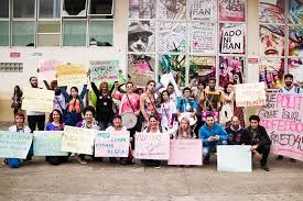 Estudando manifestação artística na universidade do oeste de santa catarina? Panfletagem E Manifestacao Artistica Tomam O Centro De Santo Andre E Ganham Simpatia Da Populacao