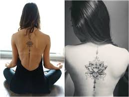 Elegante Tattoo Motive Fur Wirbelsaule Von Besonderem Reiz Tattoo Motive Tattoos Rucken Tatowierungen