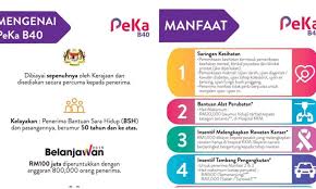 Kelebihan ini adalah hanya untuk mereka yang layak saja dan tidak dikhaskan kepada semua orang. 4 Manfaat Skim Peka B40 Untuk Ibu Ayah Kita Berumur 50 Tahun Ke Atas Jom Ambil Tahu