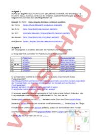 Das plusquamperfekt, auch die vorvergangenheit genannt, ist das tempus der vorzeitigkeit gegenüber dem präteritum und dem perfekt. Arbeitsblatt Deutsch Grammatik Losung Deutsch Grammatik