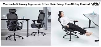 Check spelling or type a new query. Moustache Chaise De Bureau Reglable Ergonomique En Filet