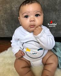 Black And Dominican Babies Cruz 6 Months Dominican African American Black Baby Boys Dad Baby Cute Baby Girl