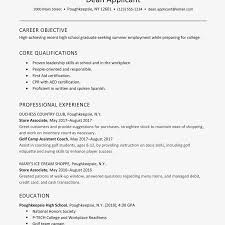 Free college application resume template. Summer Job Resume And Cover Letter Examples