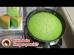 Yuk, langsung saja coba resep yang satu ini.bahan a6 butir telur ayam220 gram gula pasir1 sdt sp1 sdt vanili1/2 sdt garambahan b1/2 sdt baking powder125 gram tepung terigu protein sedang30 gram susu bubuk putihbahan c175. Cara Memanggang Bolu Dengan Panci Super Menul Dan Lembut Bolu Santan Pandan Youtube Memanggang Resep Kue