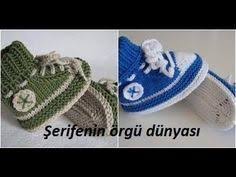 Orgu Armali Bebek Patik Yapilisi Videosu Ile Insanin Icini Acan Cocuk Orguleri Orgu Bebe Giysileri Patikler Yelekler Patikler Bebek Bot Bebek Ccedil Izmeleri