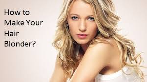 The more time you spend in the sun, the lighter your hair will turn over time. How To Make Your Hair Blonder