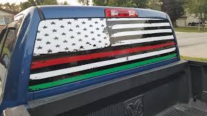 Black American Flag Decal For Truck Tattered Flag Moonroof Decal Huge Vinyl Decal Custom Size Or Etsy Back Window Decals Flag Decal Decals