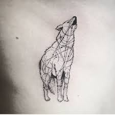 Bigger pieces can go to the back, while smaller ones go around the arms, the calves or other body parts as well. Geometric Wolf Tattoo By Unkle Gregory Tattoogrid Net