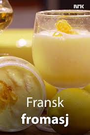 Fransk Sitronfromasj Oppskrift Pudding Desserts Matvarer Mat