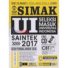 Latihan soal simak ui soshum terbaru. Top Sukses Simak Ui Saintek 2017 Shopee Indonesia