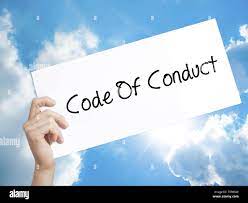 Code of conduct sign hi-res stock photography and images - Alamy