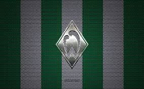 May, 31 2007 272 downloads.eps format. Download Wallpapers Sv Werder Bremen Logo German Football Club Metal Emblem Green And White Metal Mesh Background Sv Werder Bremen Bundesliga Bremen Germany Football For Desktop With Resolution 2880x1800 High Quality Hd