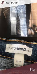 Men S Fashionnova Denim Jeans Us 34 Mens Jeans Slim Fashion Nova Denim Jeans