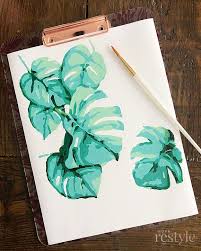 Everyone loves color by numbers, kids and adults alike. Decoart Blog Crafts Monstera Plant Printable Paint By Number