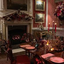 Georgina On Instagram Lovely Dining Room Castle Howard Fireplace Diningtable Christmas Christmasdining Candles Cande Christmas Dining Fireplace Dining