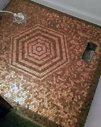 Top 60 Best Penny Floor Design Ideas Copper Coin Flooring Penny Floor Penny Floor Designs Penny Decor