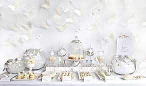 White Butterfly Bridal Shower Chickabug Butterfly Bridal Shower Bridal Shower Guest Dessert Table