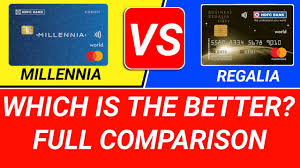 Millennia credit card hdfc offers. Hdfc Millennia Vs Regalia Hdfc Millennia Credit Card Vs Regalia Credit Card Regalia Vs Millennia Youtube