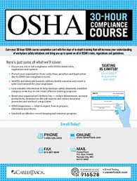 We did not find results for: Osha 30 Hour Compliance Course Osha Training Class Pryor Learning Solutions